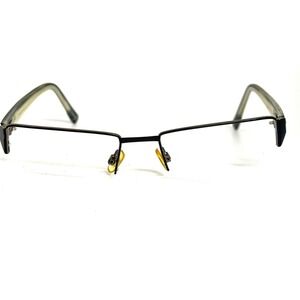 Morel France Lightec 6645L Eyeglasses Black Clear Semi-Rimless 52-18-140 NG 513
